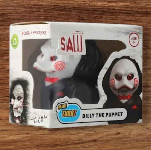 NIB Billy The Puppet TUBBZ Mini Edition Rubber Duck - Picture 5 of 5